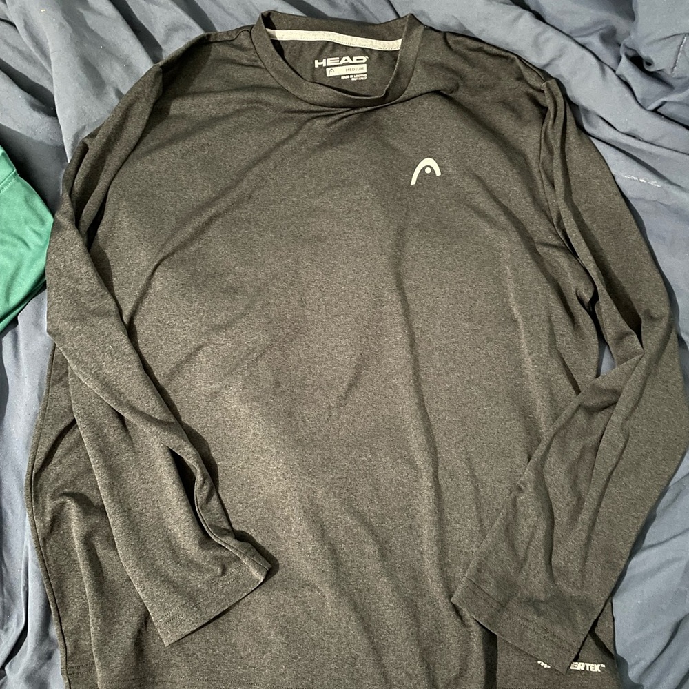 3/$15 HEAD Men's Gray Long Sleeve Shirt